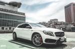 Mercedes-AMG GLA45 4Matic on PUR Wheels (FL26) 2018 года